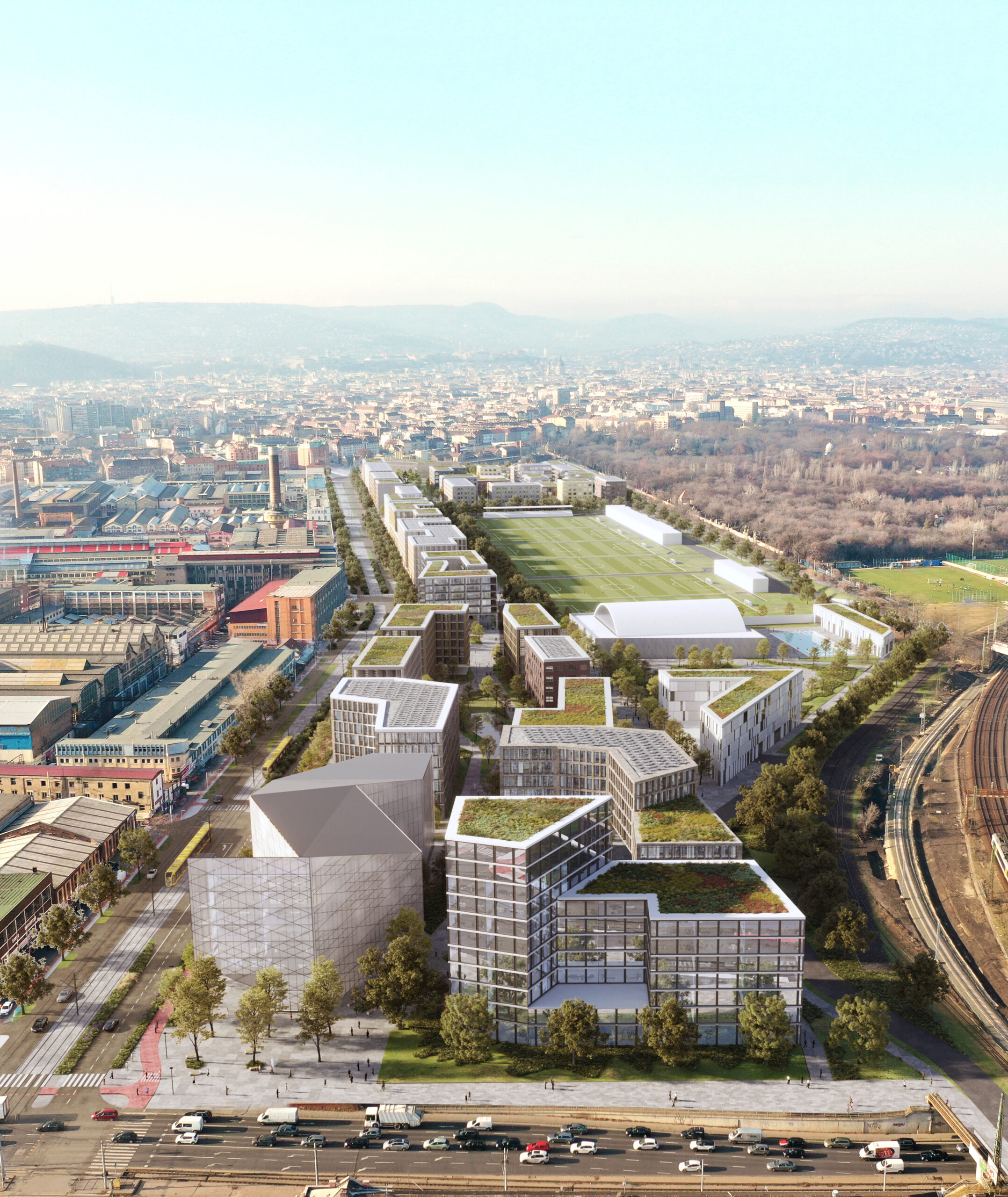 Józsefváros Railway Station Development Plan